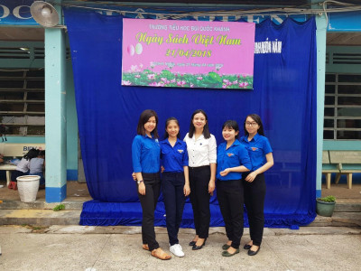 Trường Tiểu học Bùi Quốc Khánh tổ chức “Ngày hội đọc sách” năm học 2017 – 2018.