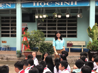 Trường Tiểu học Bùi Quốc Khánh tổ chức chuyên đề kỹ năng giao tiếp, phòng chống người lạ tiếp xúc và xâm hại cho các em học sinh trong dịp nghĩ hè.
