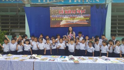 Trường TH Bùi Quốc Khánh tổ chức tuần lễ hưởng ứng học tập suốt đời năm 2018