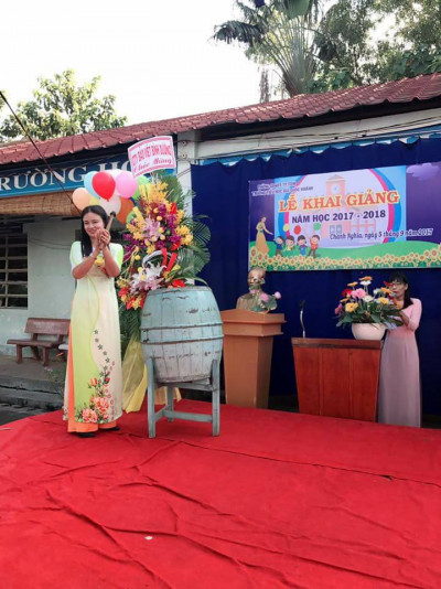 Lễ khai giảng năm học 2017-2018 của Trường Tiểu học Bùi Quốc Khánh